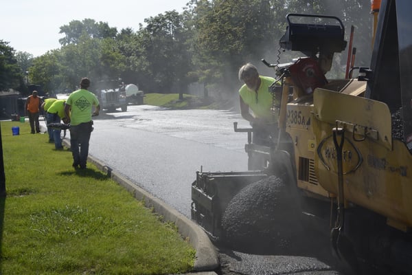 repave asphalt lot