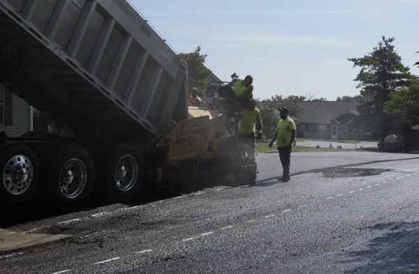 concrete vs asphalt parking lot