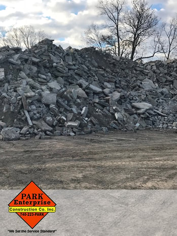 Park Enterprise Construction crushed concrete